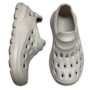 Skechers Go Foam Arch Fit Vintage Vibe clogs shoes Womens 6 off white comfort